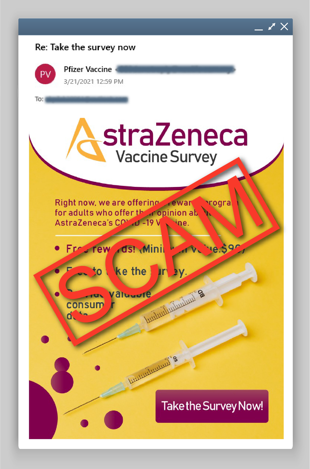 AstraZeneca Scam